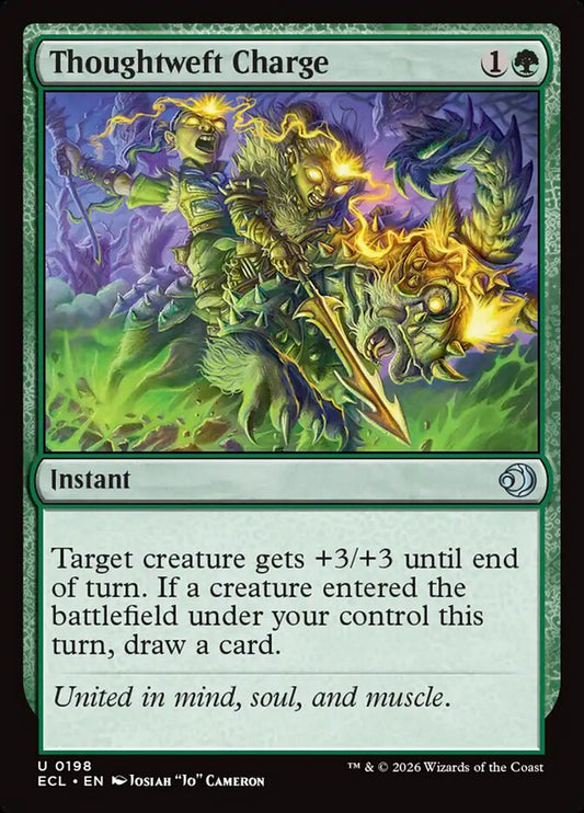 Thoughtweft Charge - Lorwyn Eclipsed