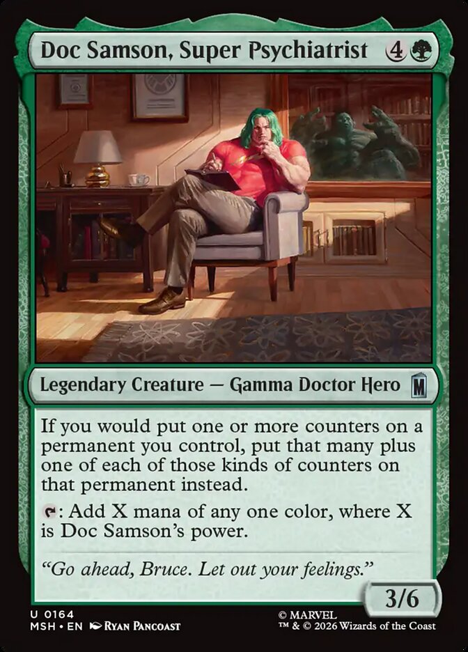 Doc Samson, Super Psychiatrist - Marvel Super Heroes