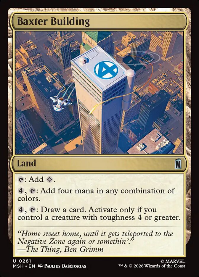 Baxter Building - Marvel Super Heroes