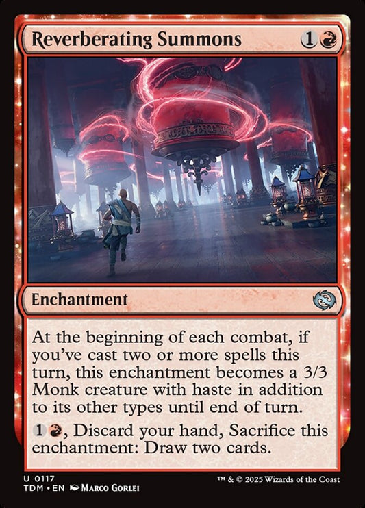 Reverberating Summons - Tarkir: Dragonstorm