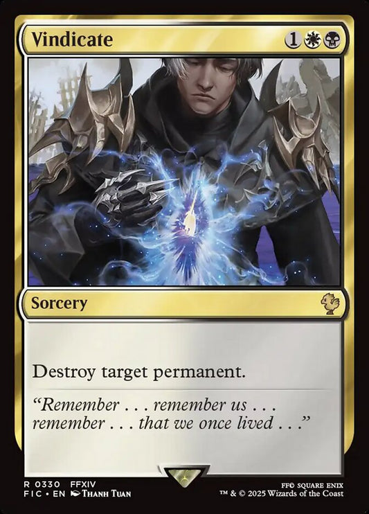 Vindicate - Final Fantasy Commander