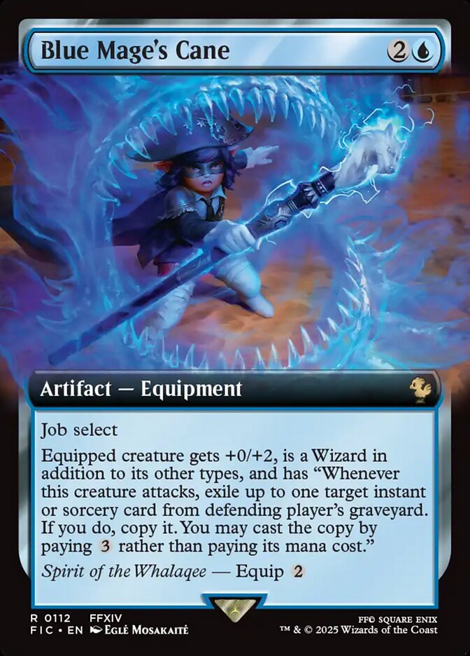 Blue Mage's Cane - Final Fantasy Commander
