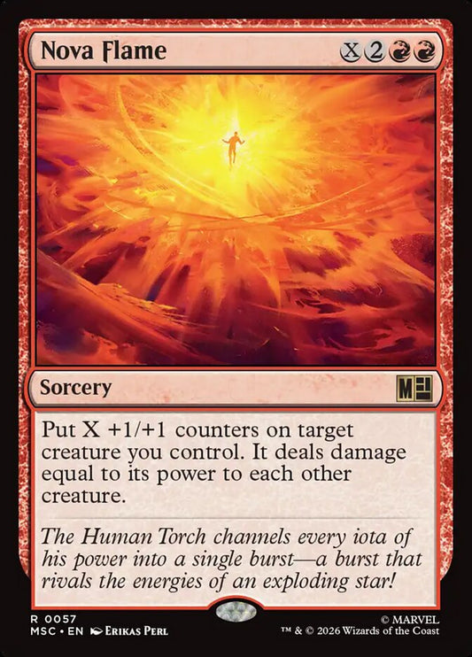 Nova Flame - Marvel Super Heroes Commander