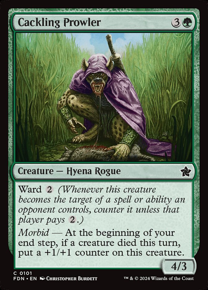 Cackling Prowler - Foundations