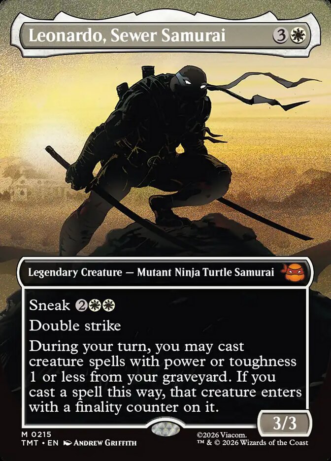 Leonardo, Sewer Samurai - Teenage Mutant Ninja Turtles