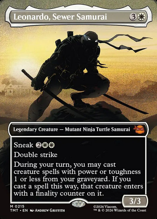 Leonardo, Sewer Samurai - Teenage Mutant Ninja Turtles