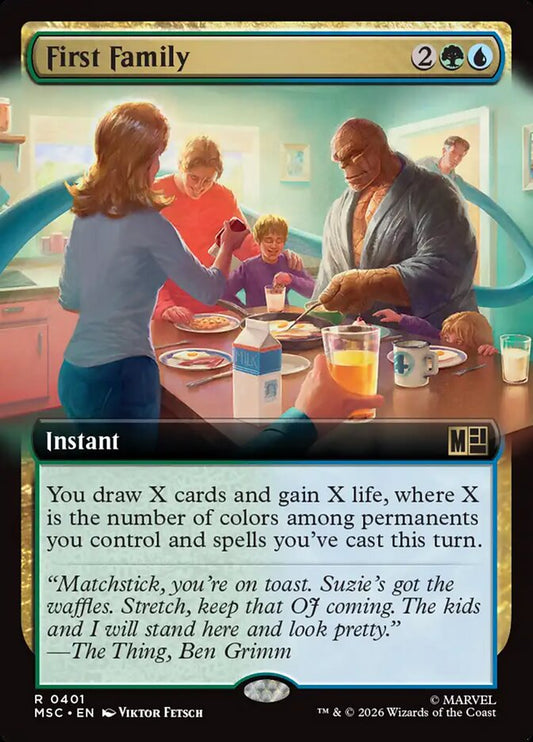First Family - Marvel Super Heroes Commander