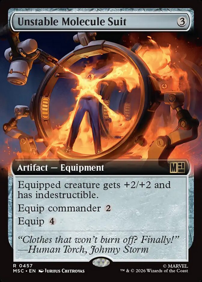 Unstable Molecule Suit - Marvel Super Heroes Commander