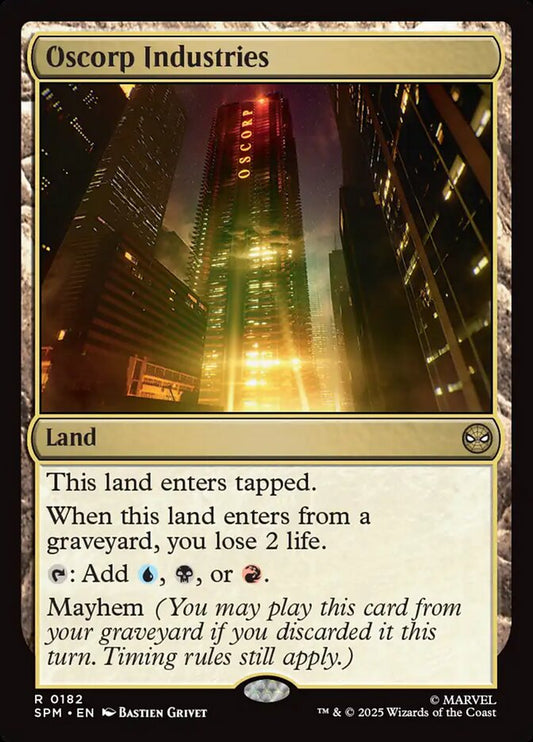 Oscorp Industries - Marvel's Spider-Man