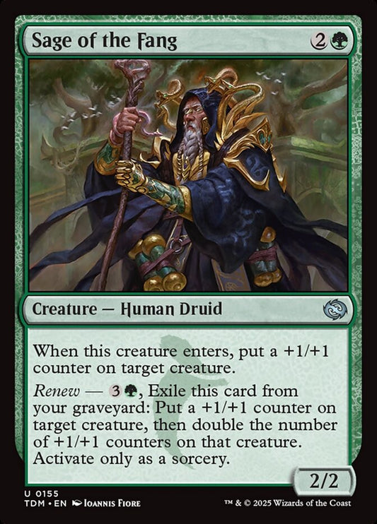 Sage of the Fang - Tarkir: Dragonstorm