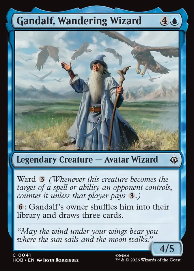 Gandalf, Wandering Wizard - The Hobbit