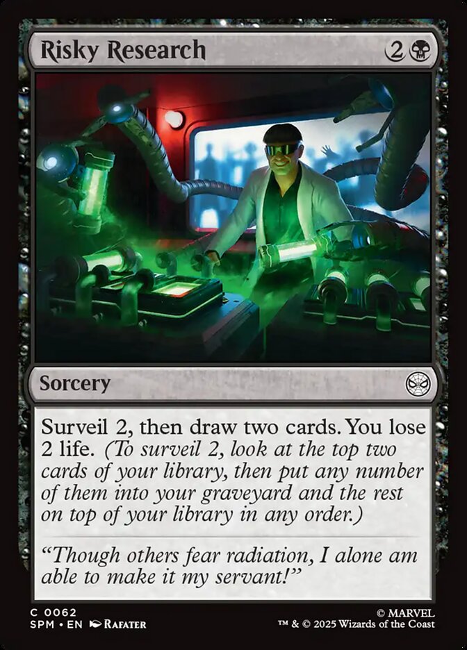Risky Research - Marvel's Spider-Man