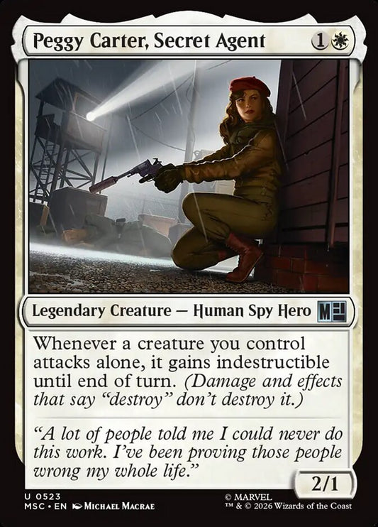 Peggy Carter, Secret Agent - Marvel Super Heroes Commander
