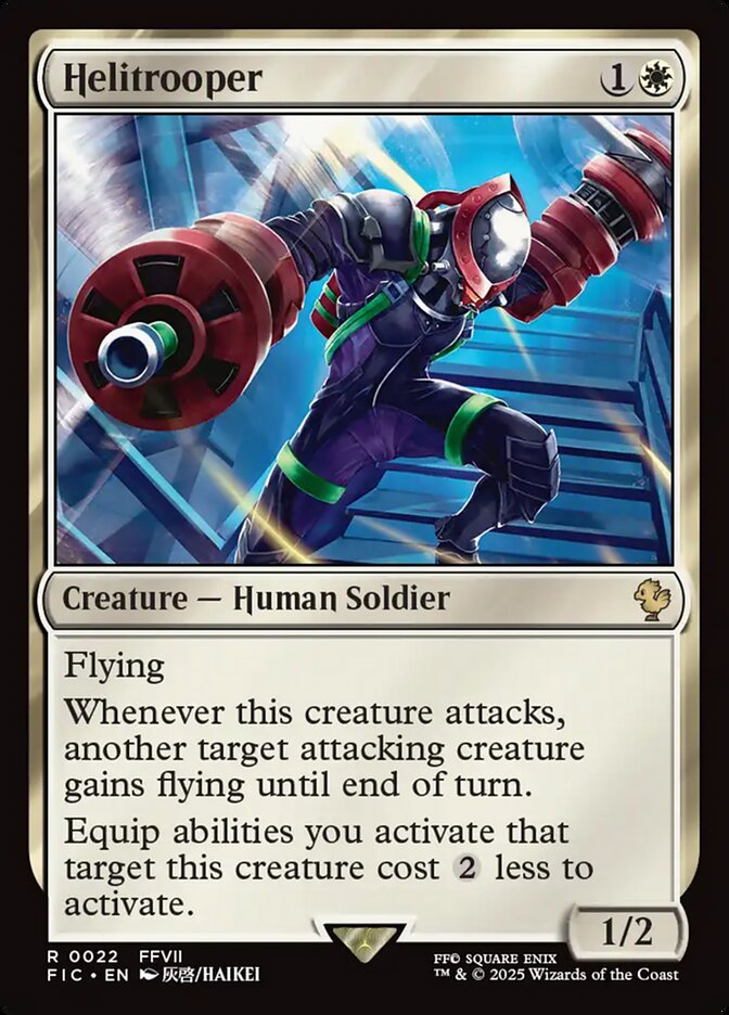 Helitrooper - Final Fantasy Commander