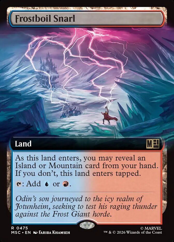 Frostboil Snarl - Marvel Super Heroes Commander