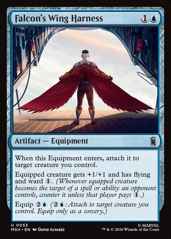 Falcon's Wing Harness - Marvel Super Heroes