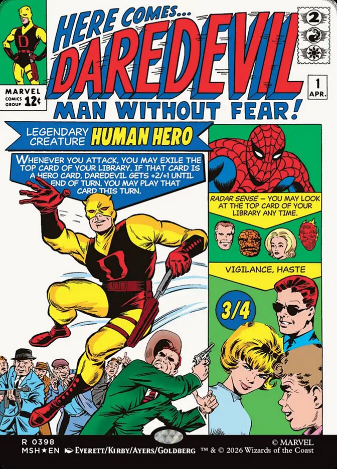 Daredevil, Man Without Fear - Marvel Super Heroes