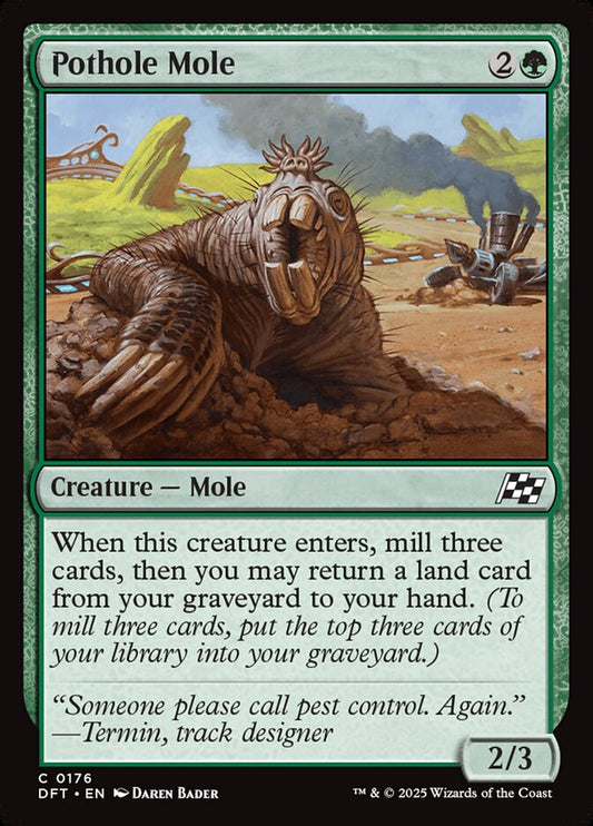 Pothole Mole - Aetherdrift