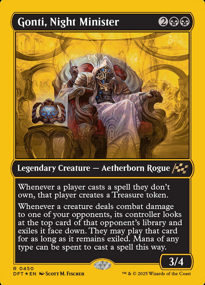 Gonti, Night Minister - Aetherdrift