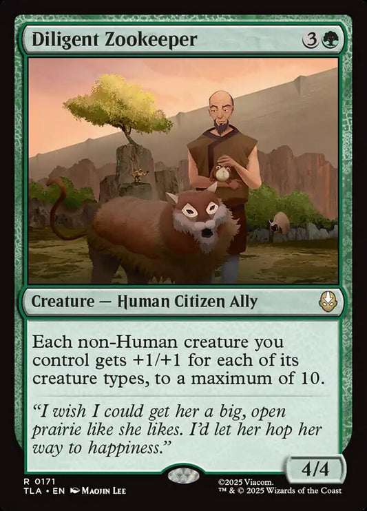 Diligent Zookeeper - Avatar: The Last Airbender