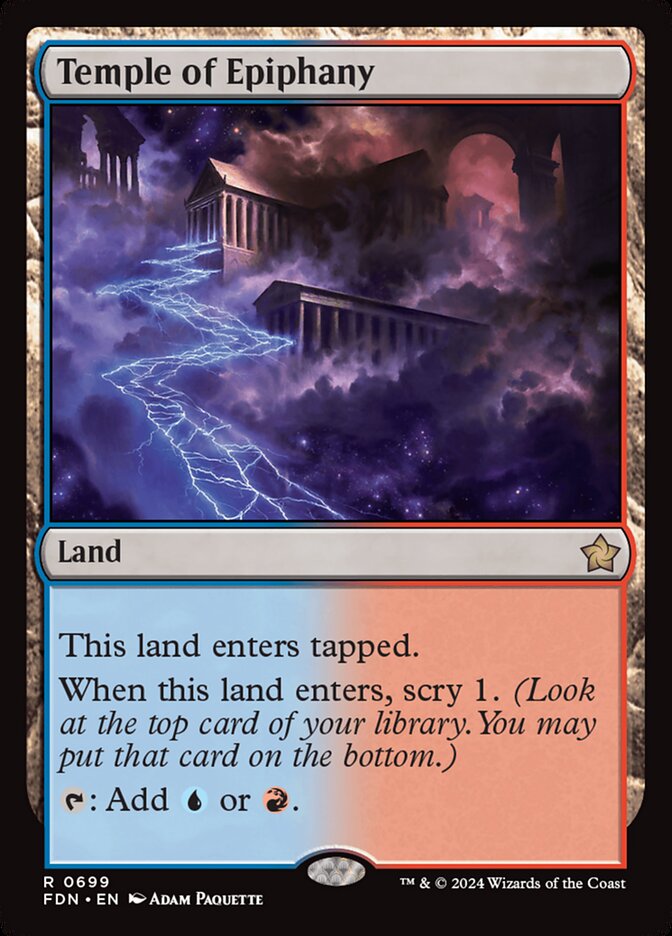 Temple of Epiphany - Foundations