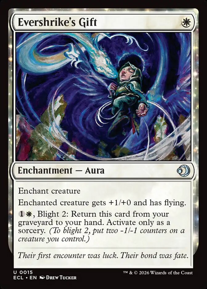 Evershrike's Gift - Lorwyn Eclipsed