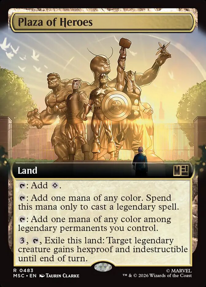 Plaza of Heroes - Marvel Super Heroes Commander