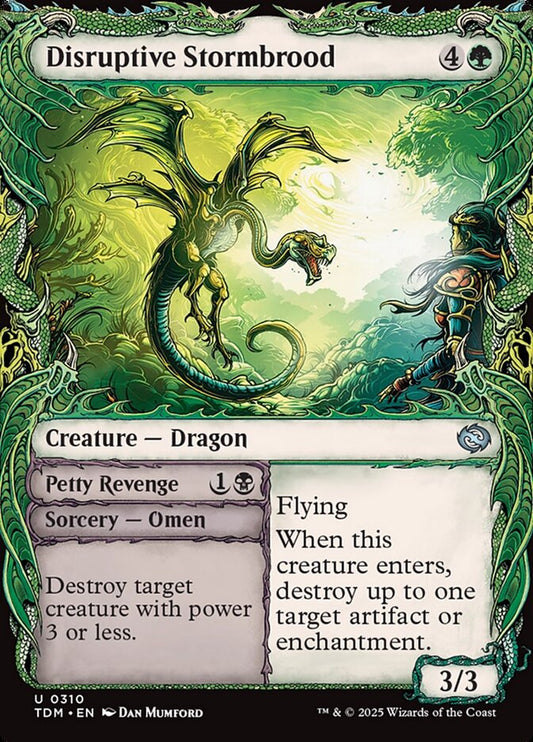 Disruptive Stormbrood // Petty Revenge - Tarkir: Dragonstorm