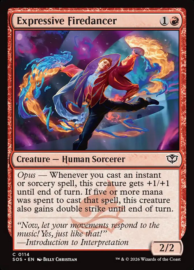Expressive Firedancer - Secrets of Strixhaven