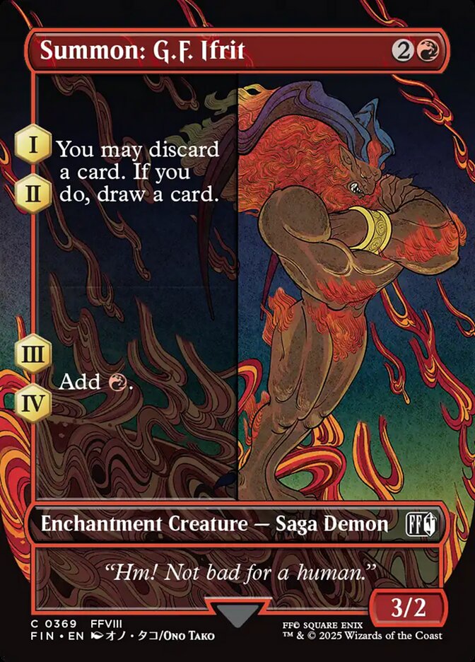 Summon: G.F. Ifrit - Final Fantasy