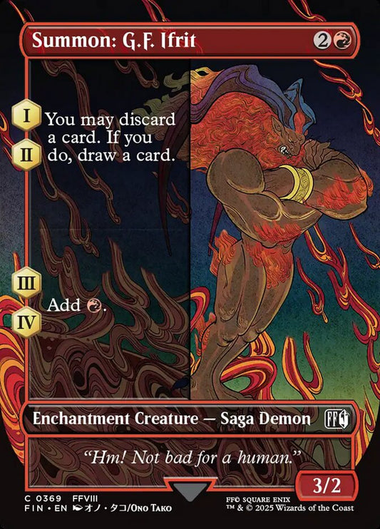 Summon: G.F. Ifrit - Final Fantasy