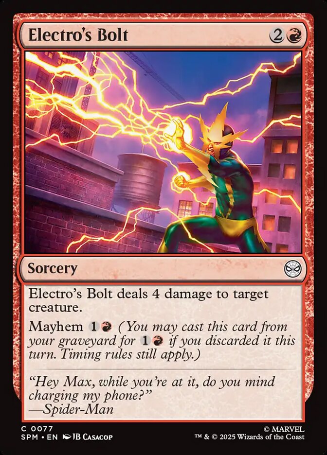 Electro's Bolt - Marvel's Spider-Man