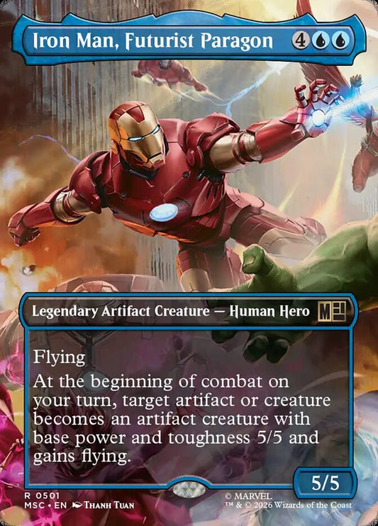 Iron Man, Futurist Paragon - Marvel Super Heroes Commander