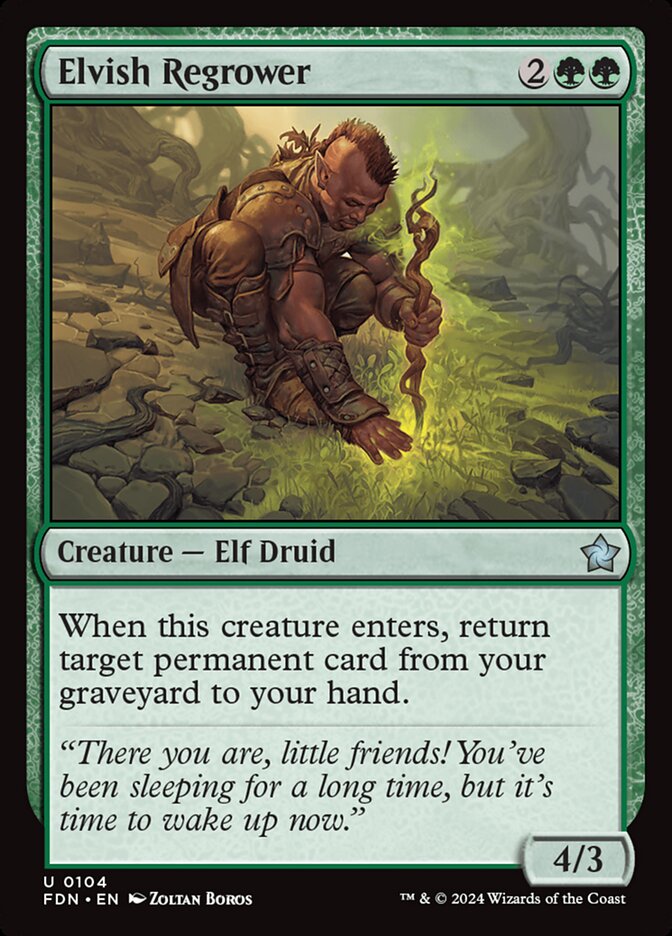 Elvish Regrower - Foundations