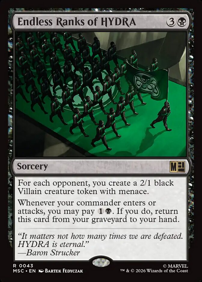 Endless Ranks of HYDRA - Marvel Super Heroes Commander