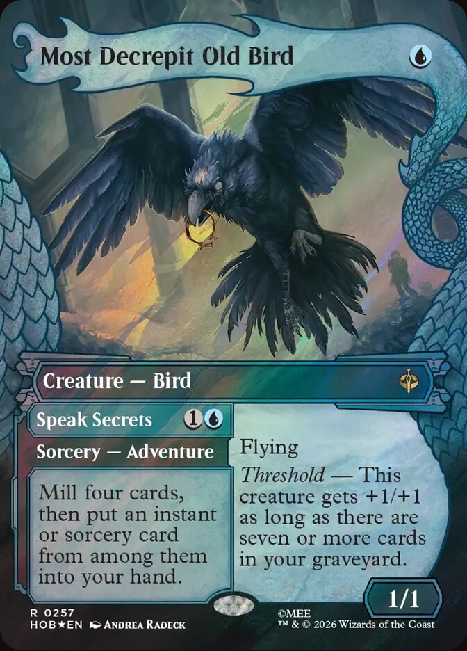 Most Decrepit Old Bird // Speak Secrets - The Hobbit