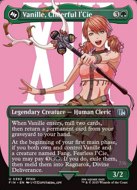 Vanille, Cheerful l'Cie - Final Fantasy