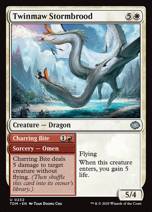 Twinmaw Stormbrood // Charring Bite - Tarkir: Dragonstorm