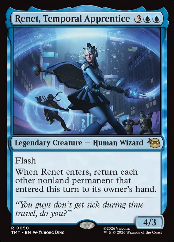 Renet, Temporal Apprentice - Teenage Mutant Ninja Turtles