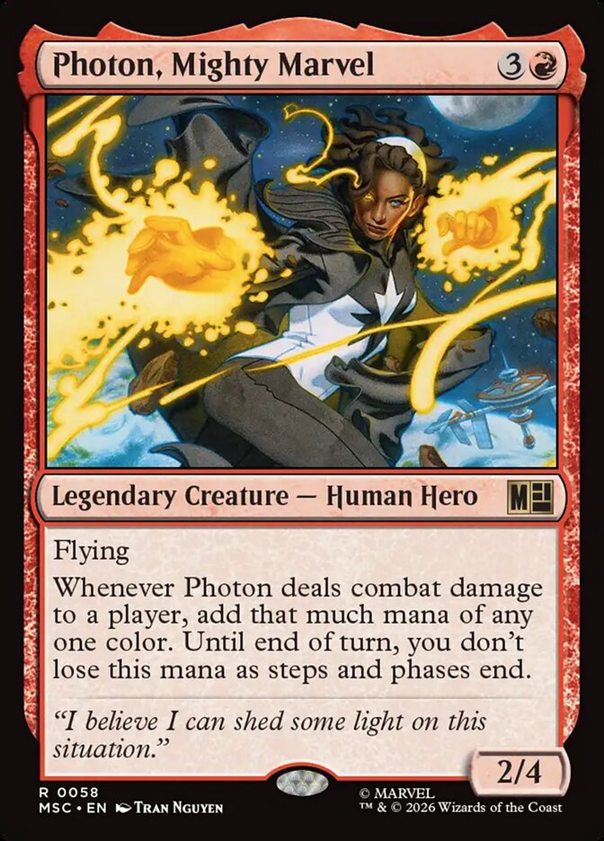 Photon, Mighty Marvel - Marvel Super Heroes Commander