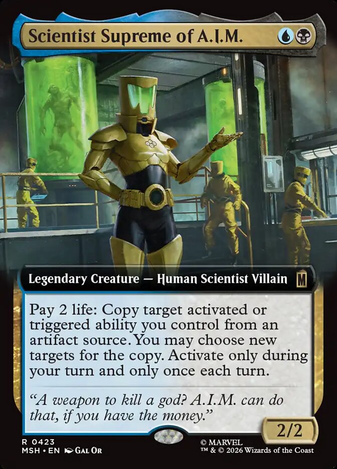 Scientist Supreme of A.I.M. - Marvel Super Heroes
