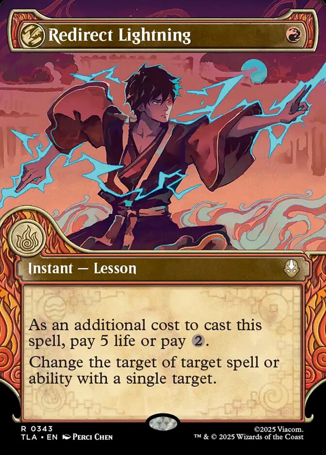 Redirect Lightning - Avatar: The Last Airbender