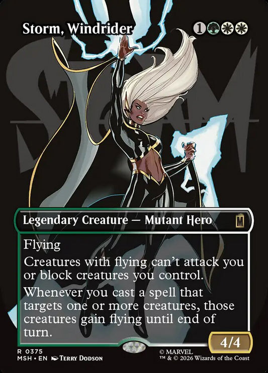 Storm, Windrider - Marvel Super Heroes