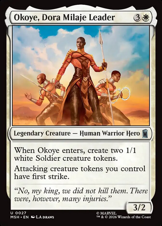 Okoye, Dora Milaje Leader - Marvel Super Heroes