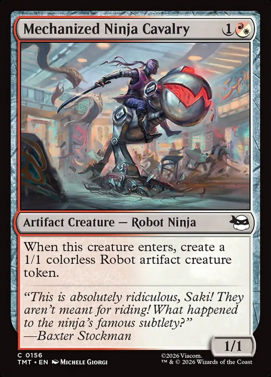 Mechanized Ninja Cavalry - Teenage Mutant Ninja Turtles
