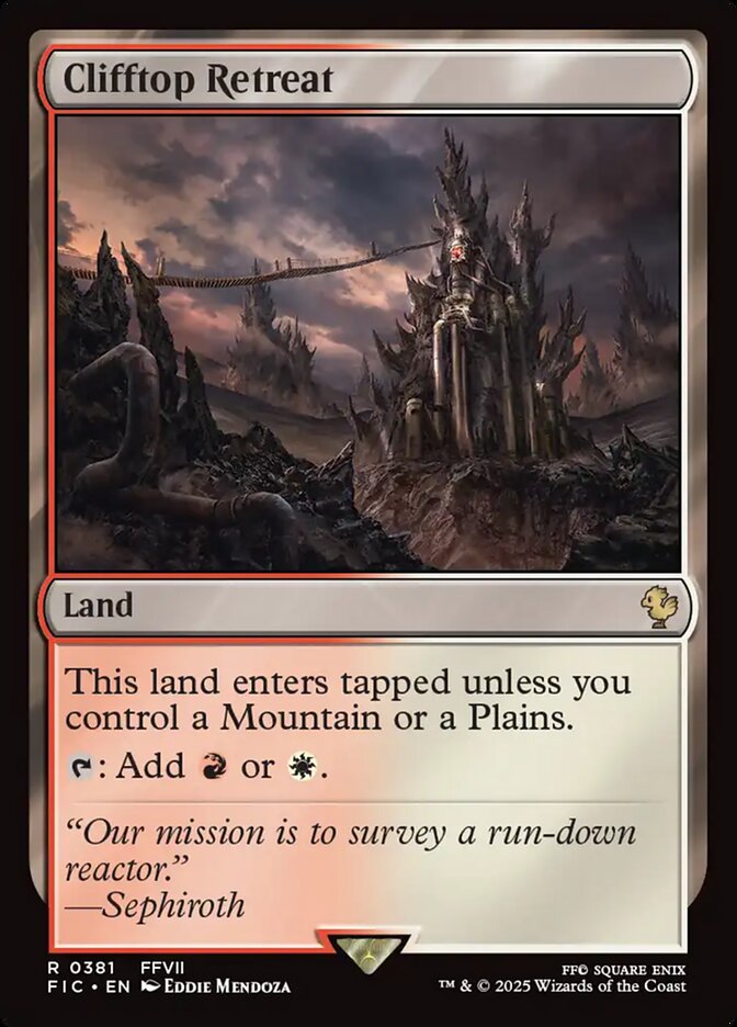 Clifftop Retreat - Final Fantasy Commander