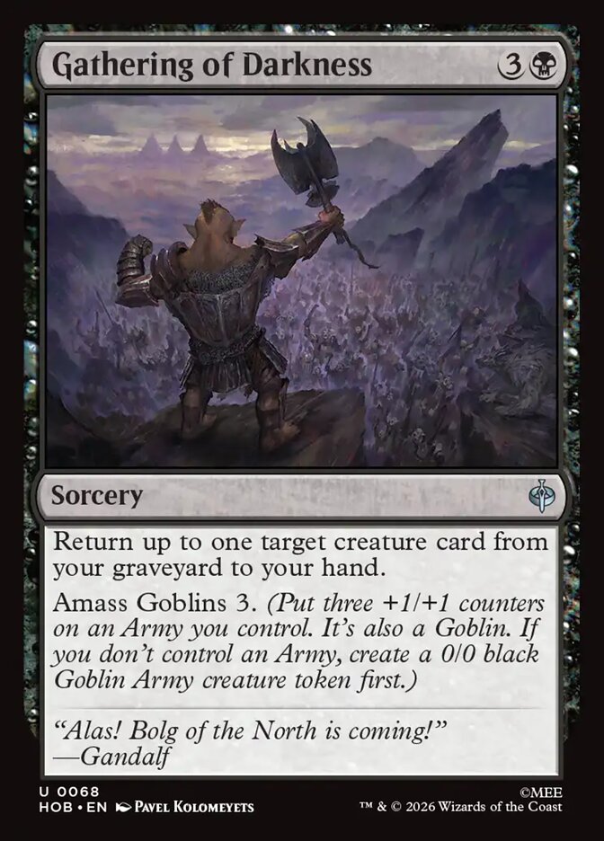 Gathering of Darkness - The Hobbit