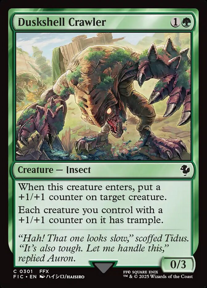Duskshell Crawler - Final Fantasy Commander