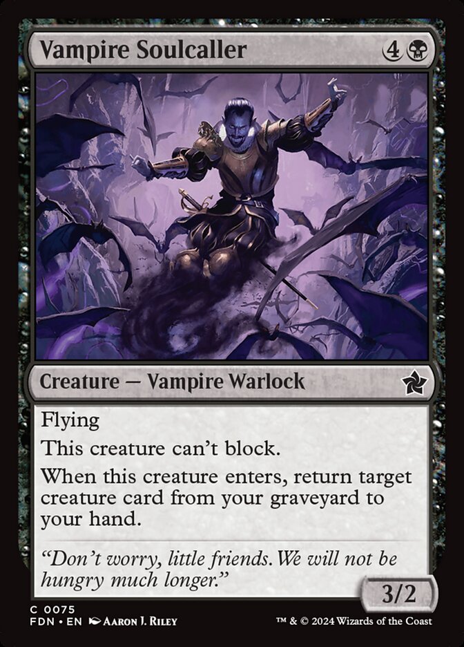 Vampire Soulcaller - Foundations