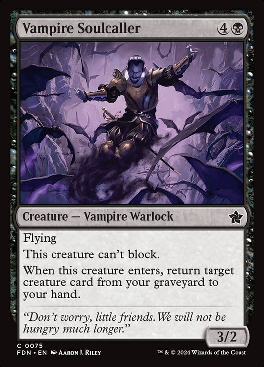Vampire Soulcaller - Foundations